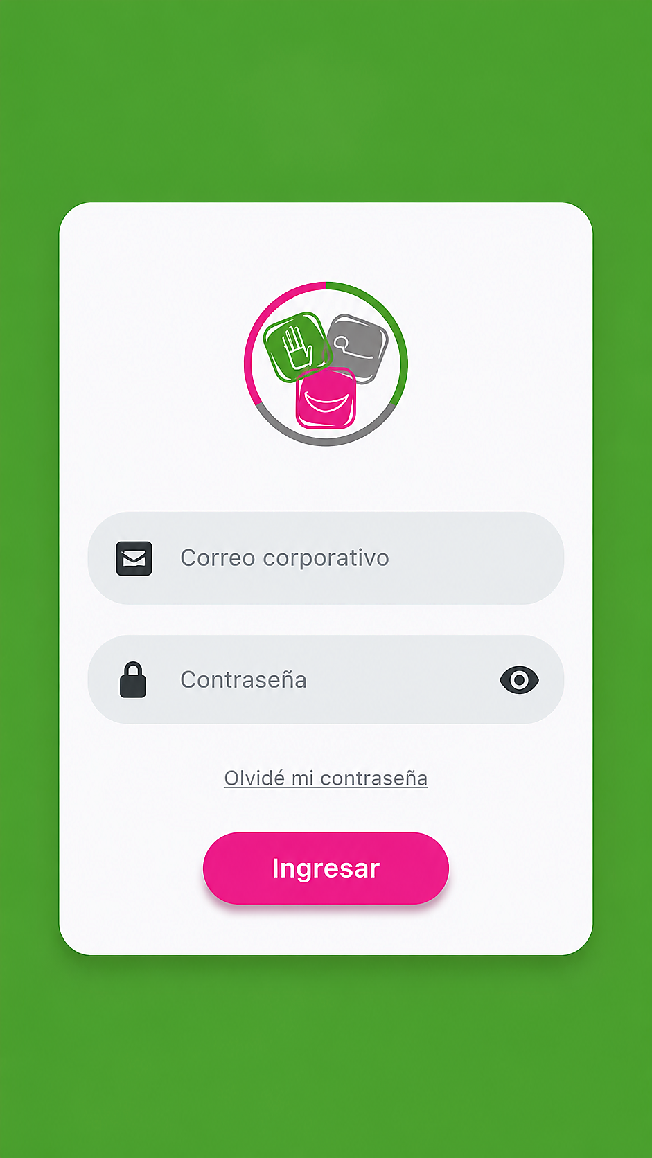 Pantalla de acceso de CDC para usuarios autorizados.